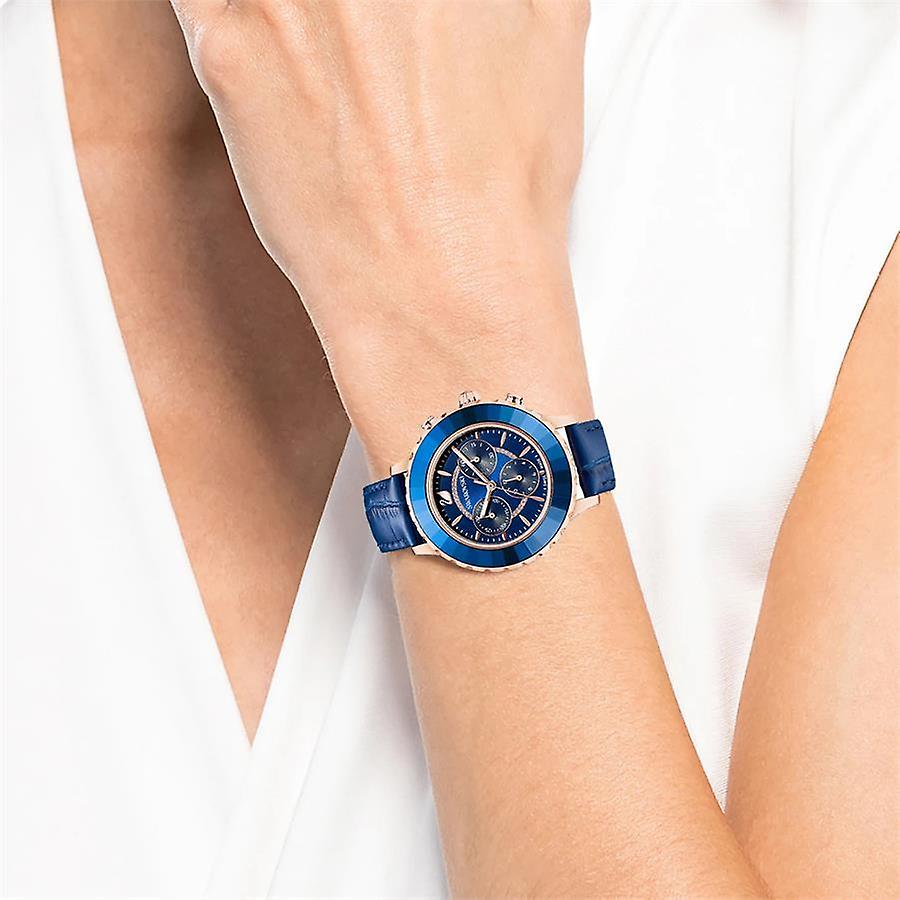 Swarovski Watch Octea Lux Chrono Blue