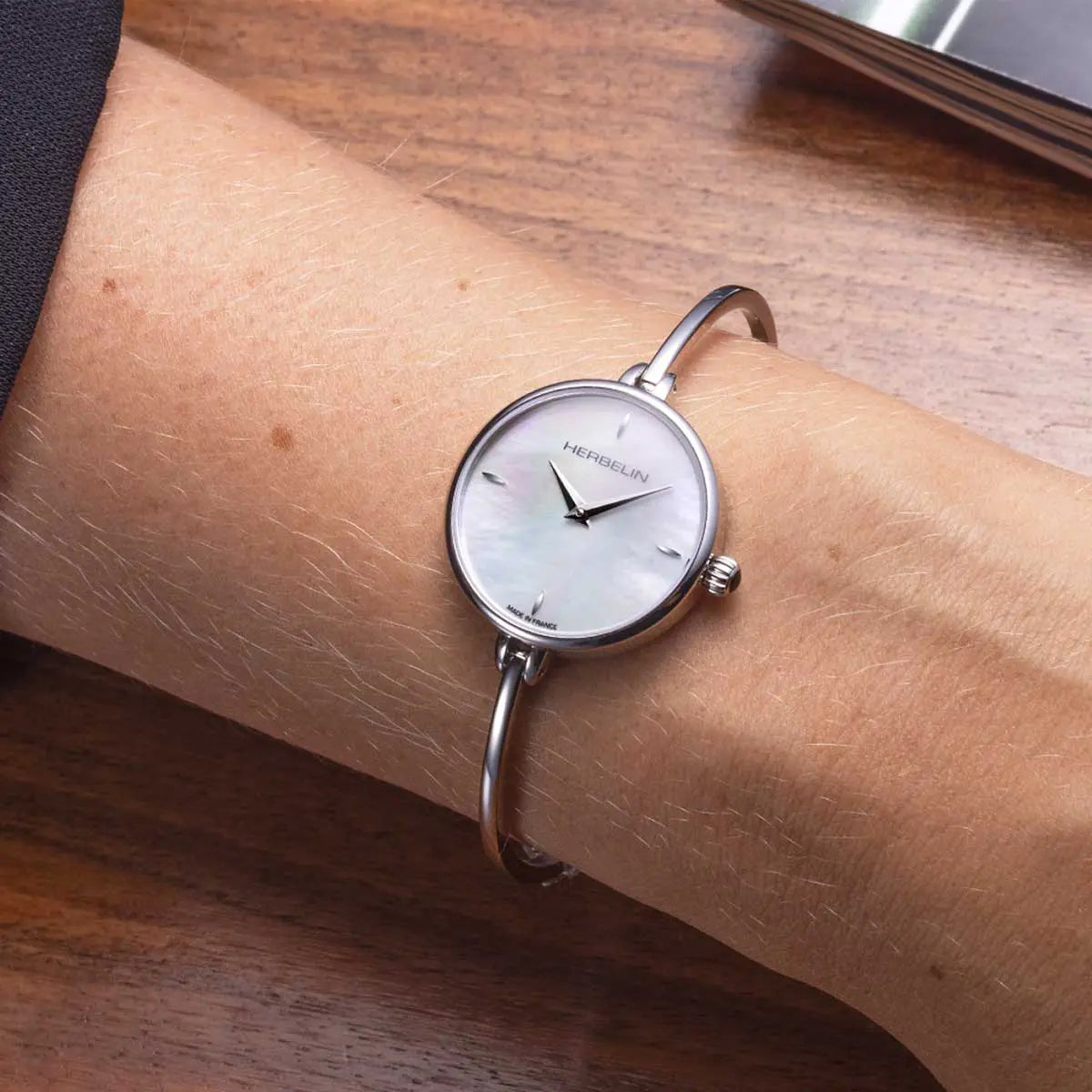 Herbelin Fil Ladies Mother of Pearl Watch 17206B19