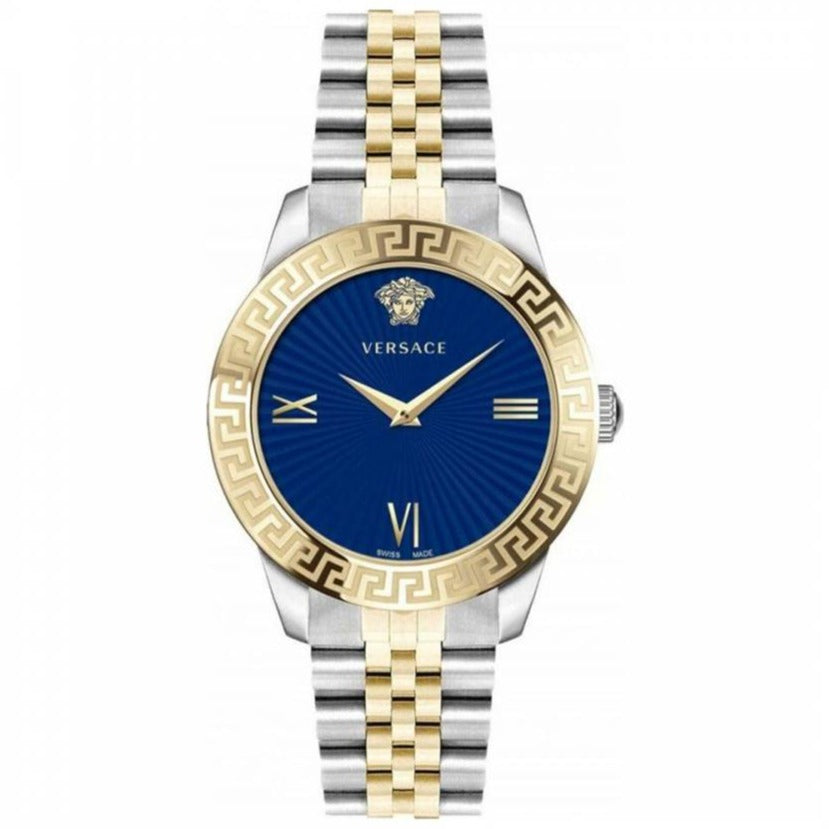 Versace Ladies Watch Greca Signature 38mm Blue
