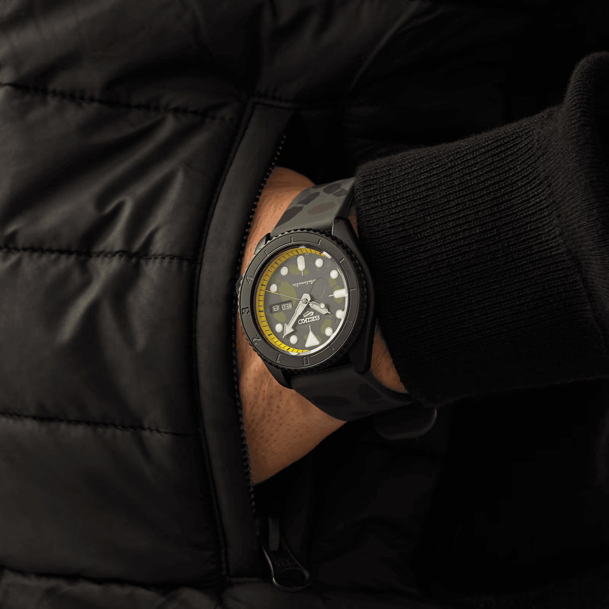 Seiko 5 Sports One Piece Limited Edition Men's Watch SRPH69K1