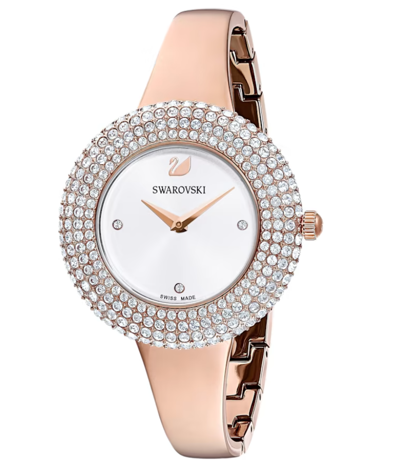 Swarovski Watch Crystal Rose Bracelet Rose Gold