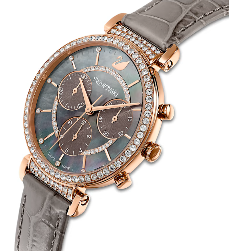 Swarovski Watch Passage Chrono Rose Gold