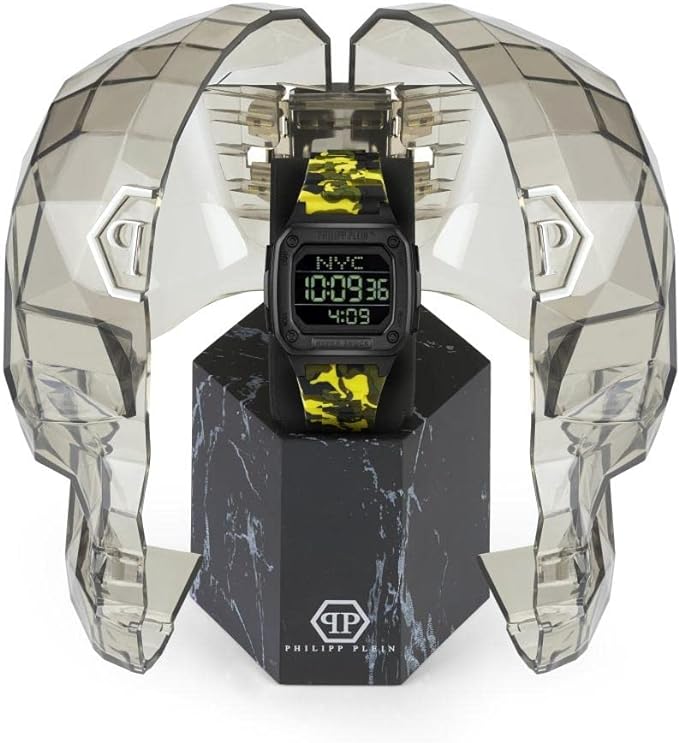 Philipp Plein Watch Hyper Shock Yellow Camo