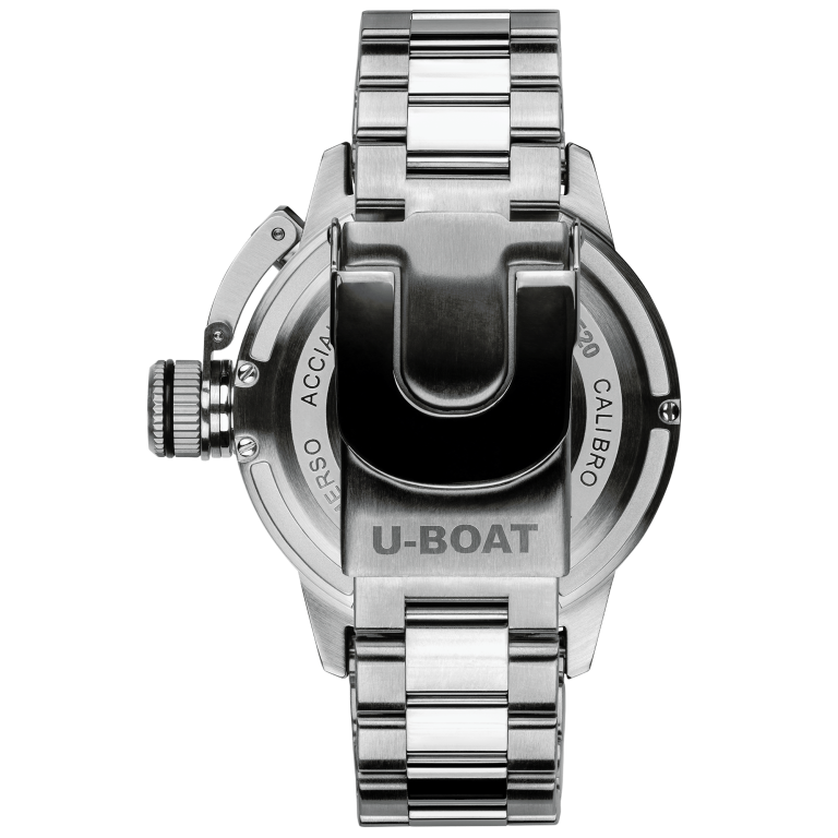U-Boat Men’s Watch 46mm Sommerso Ceramic Diver Green Bracelet