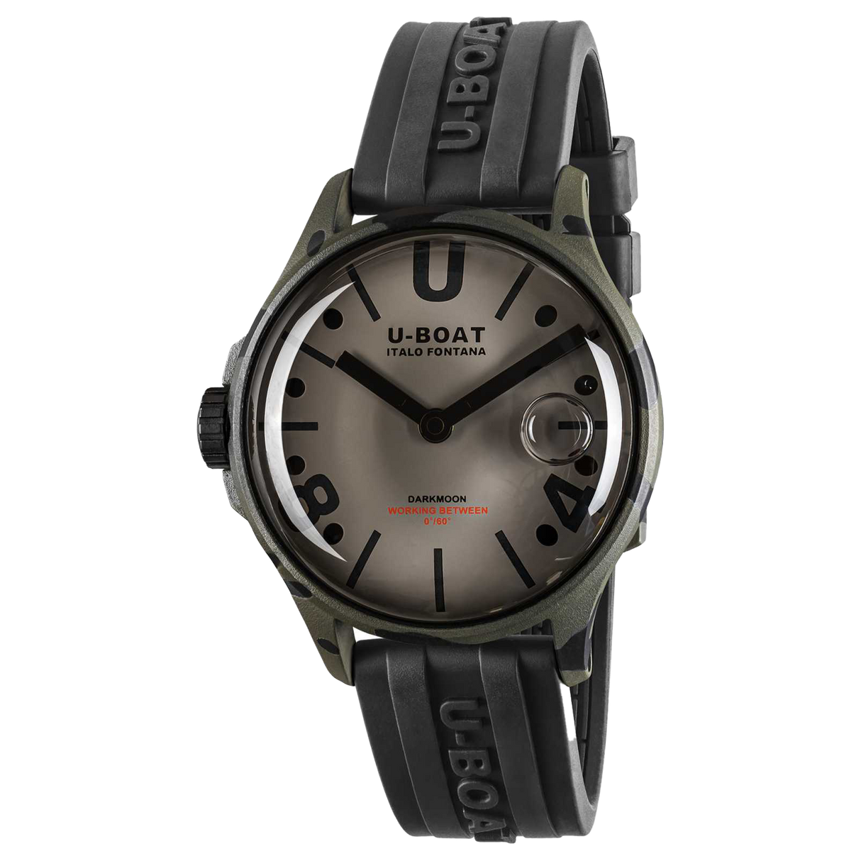 U-Boat Men’s Camouflage Watch 40mm Darkmoon Oil Immersion Grey