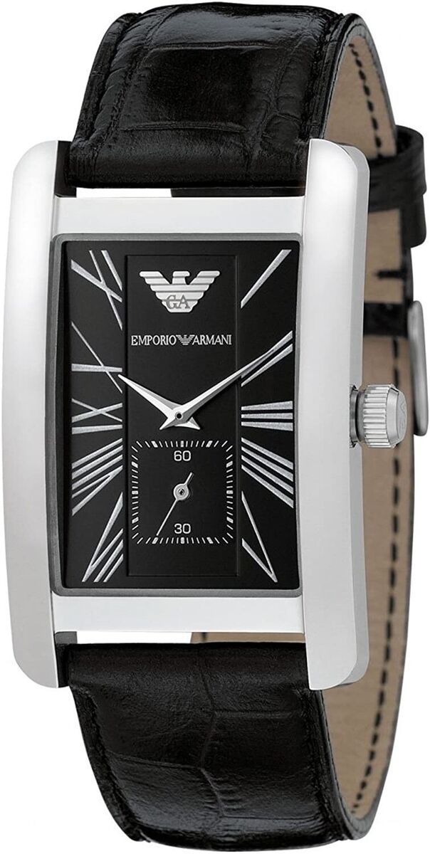 Emporio Armani Men's Watch Classic Black AR0143