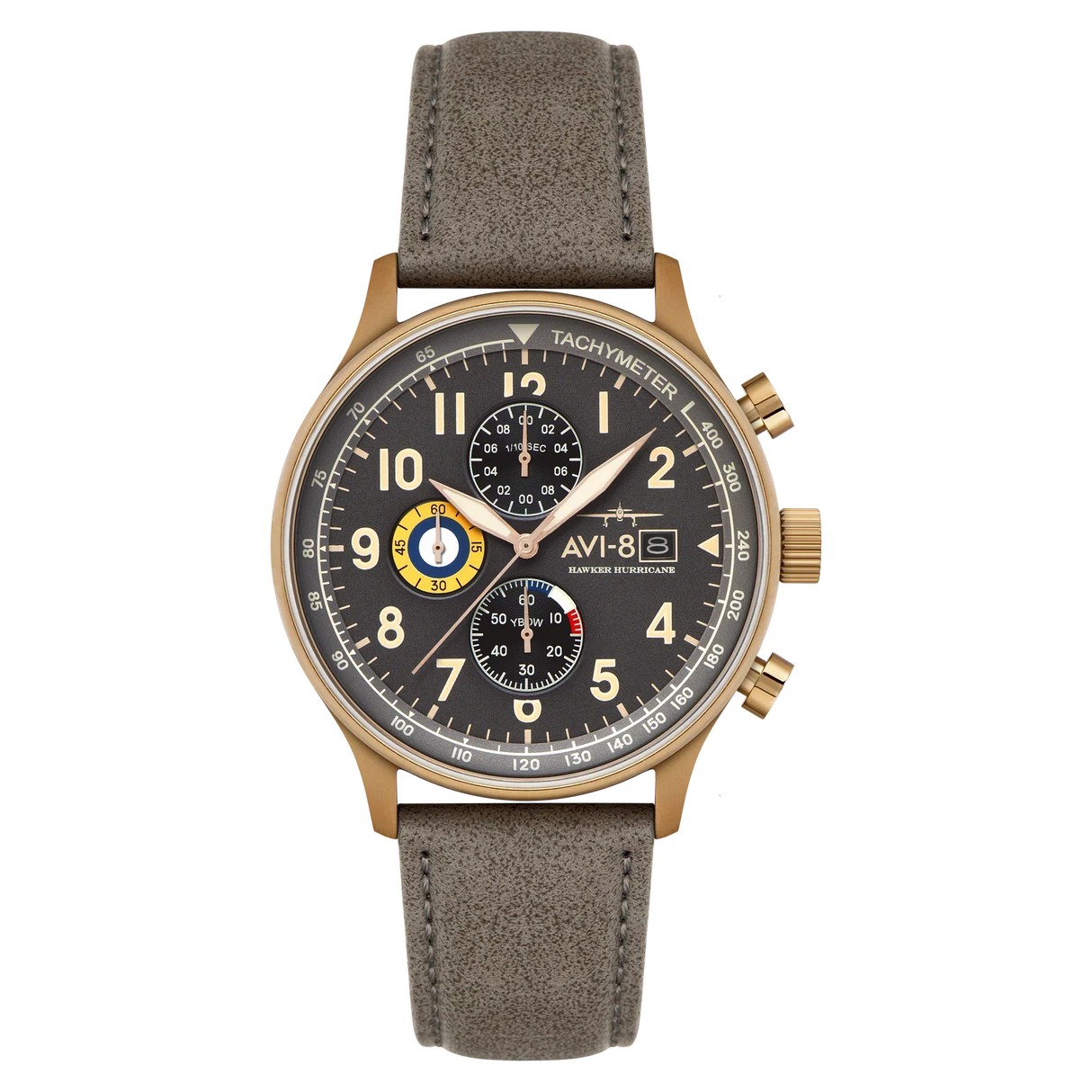 AVI-8 Hawker Hurricane Green Mens AV-4011-0P