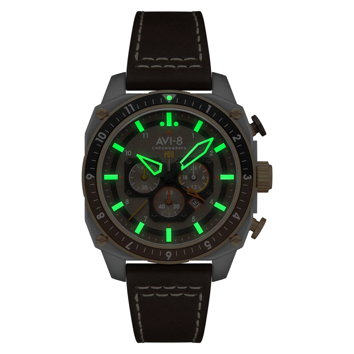 AVI-8 Hawker Hunter Dual Mens Watch AV-4100-05