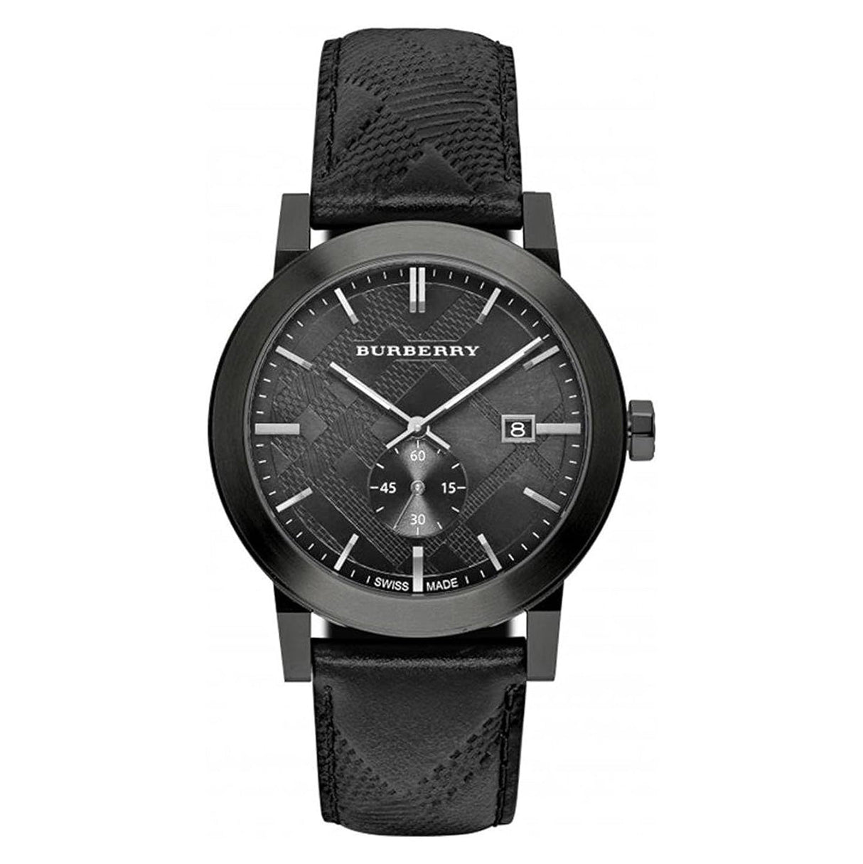 Burberry Men's Watch The City Black Print