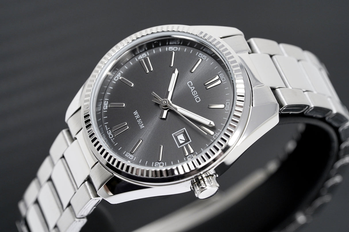 Casio Women's Watch Stainless Steel Black LTP-1302D-1A1VDF