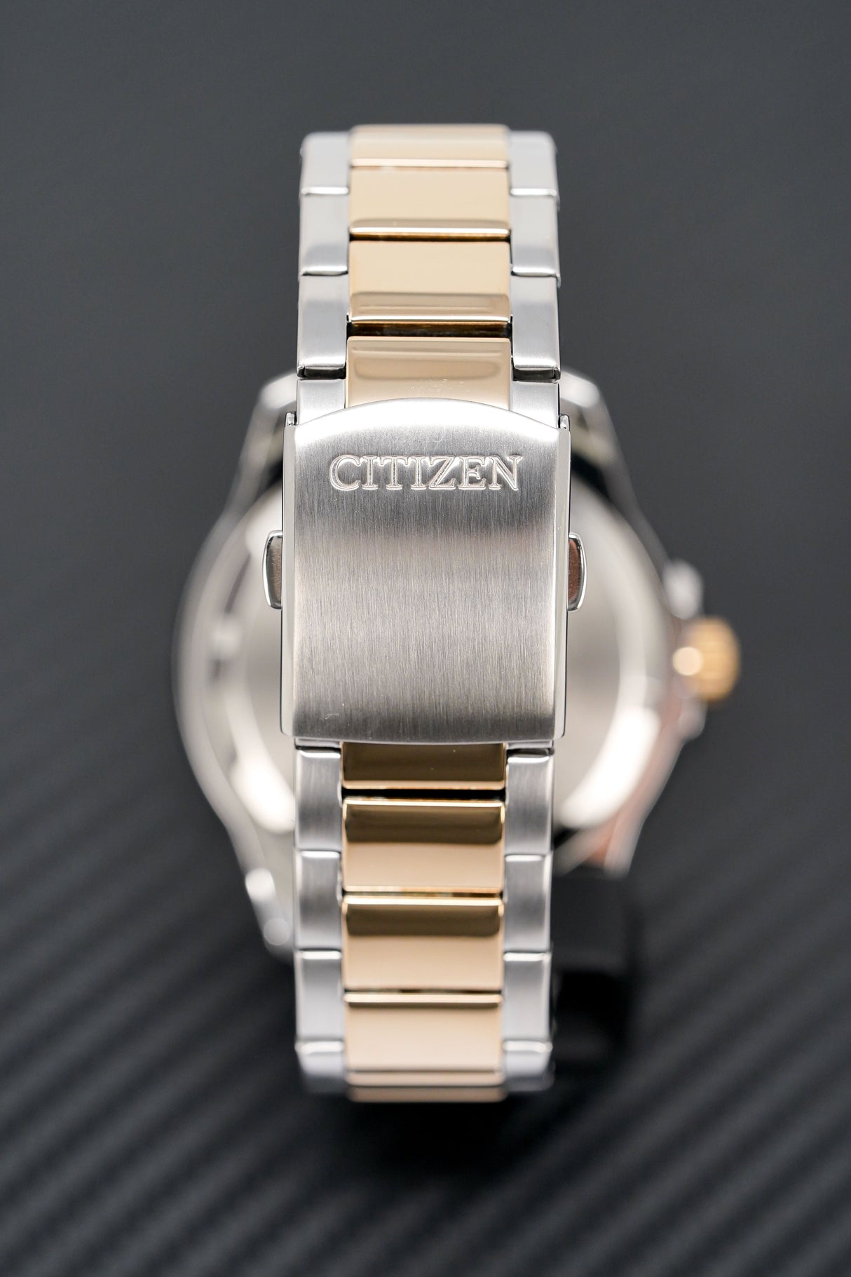 Citizen Men's Watch Eco-Drive Marine Two-Tone Black AW1524-84E