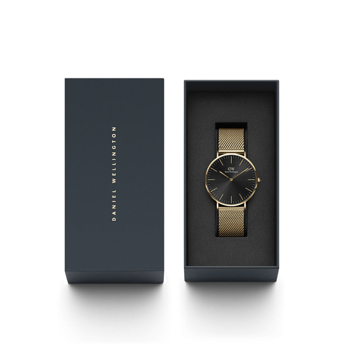 Daniel Wellington Classic Mesh Men's Gold Black Watch DW00100631