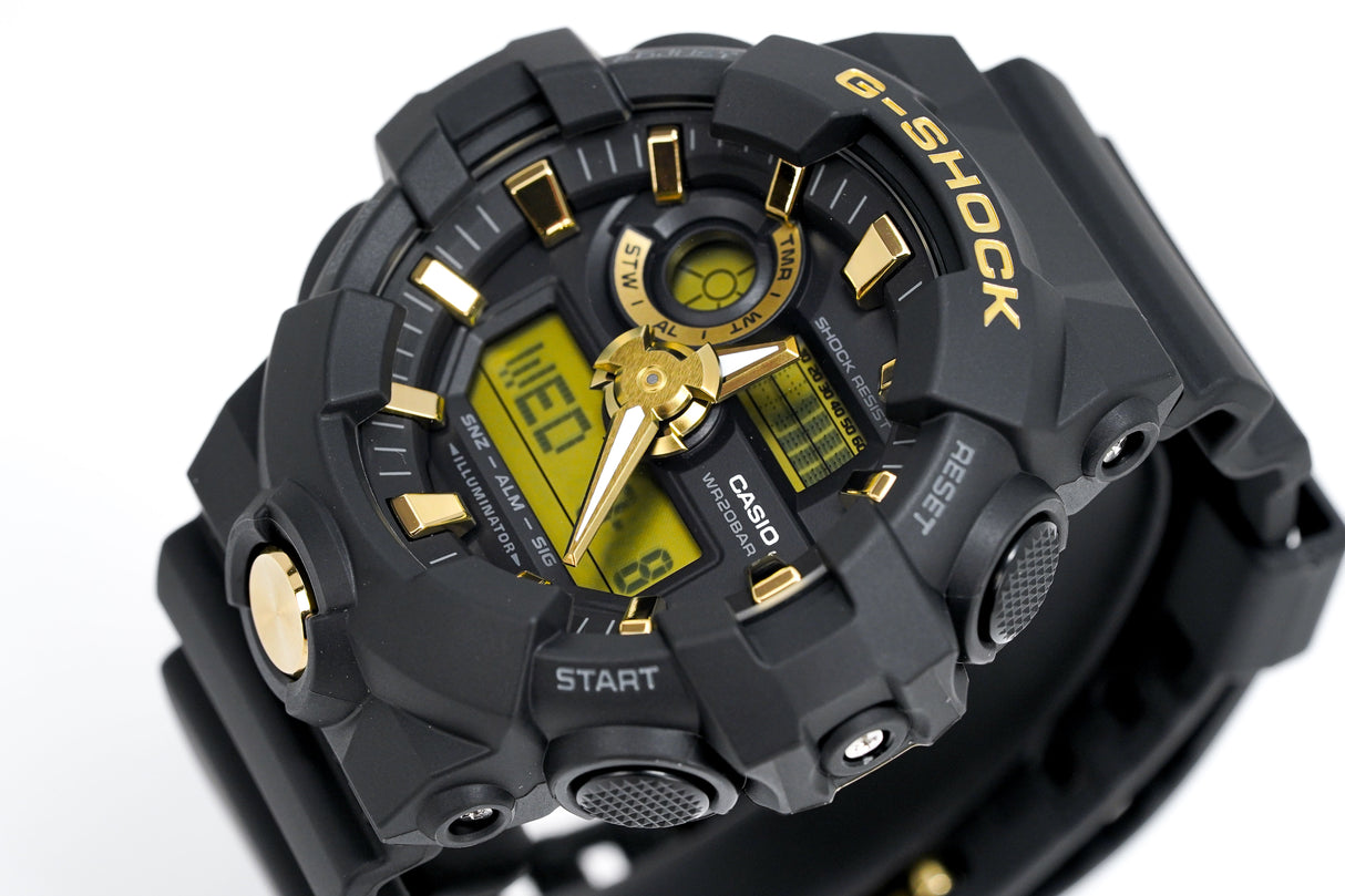 Casio G-Shock Watch Gold/Black GA-710B-1A9ER