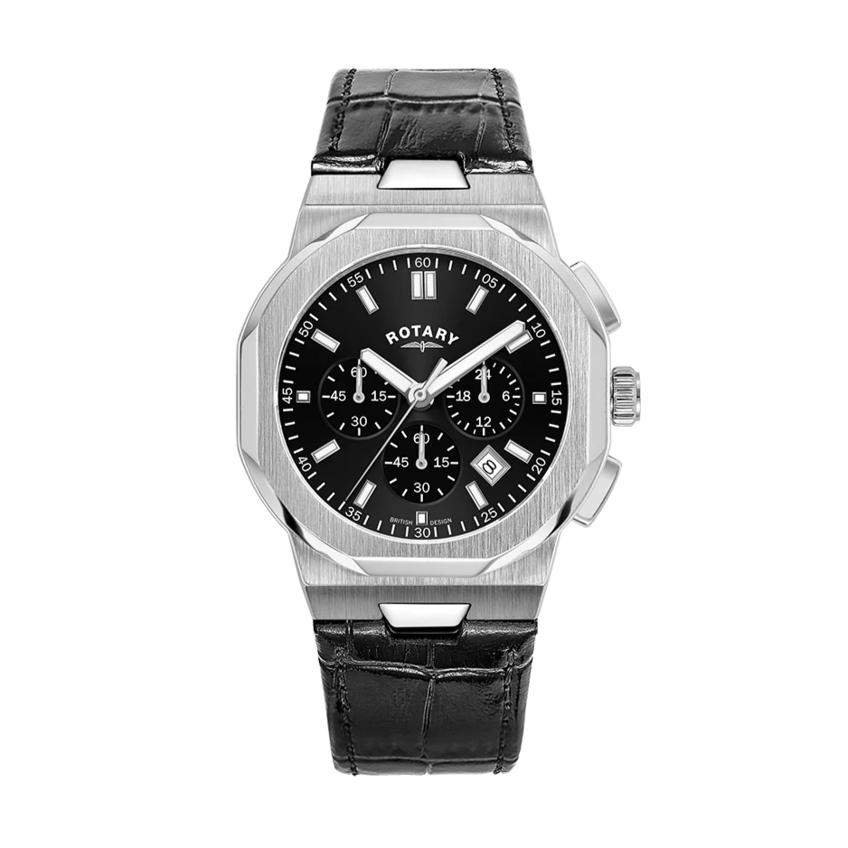 Rotary Sport Chronograph Men's Black Watch GS05450/65