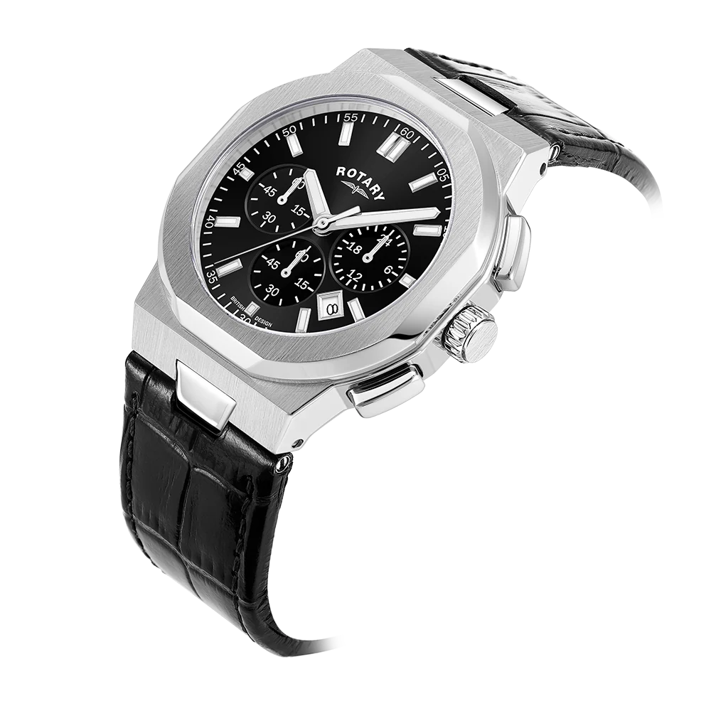 Rotary Sport Chronograph Men's Black Watch GS05450/65