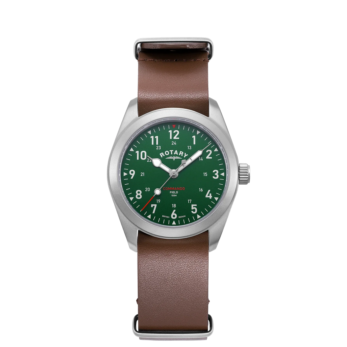 Rotary RW 1895 Field Men Watch Green GS05535/56