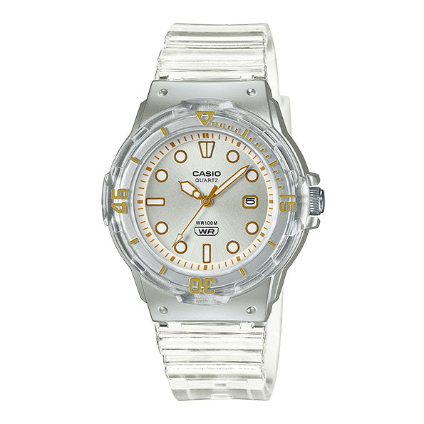 Casio Transparent Silver Watch