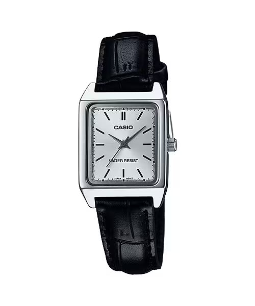 Casio Ladies' 22mm Rectangular White Watch