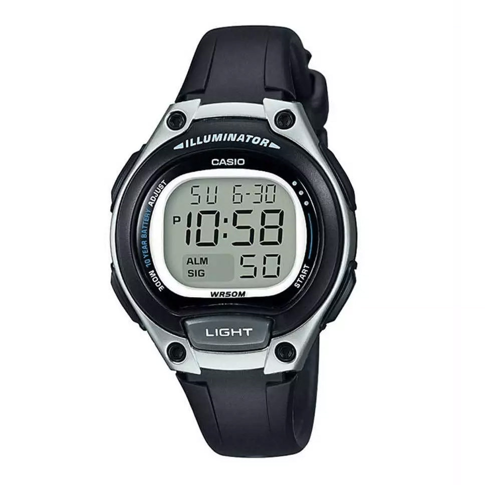 Casio Sports Unisex Black Digital Watch