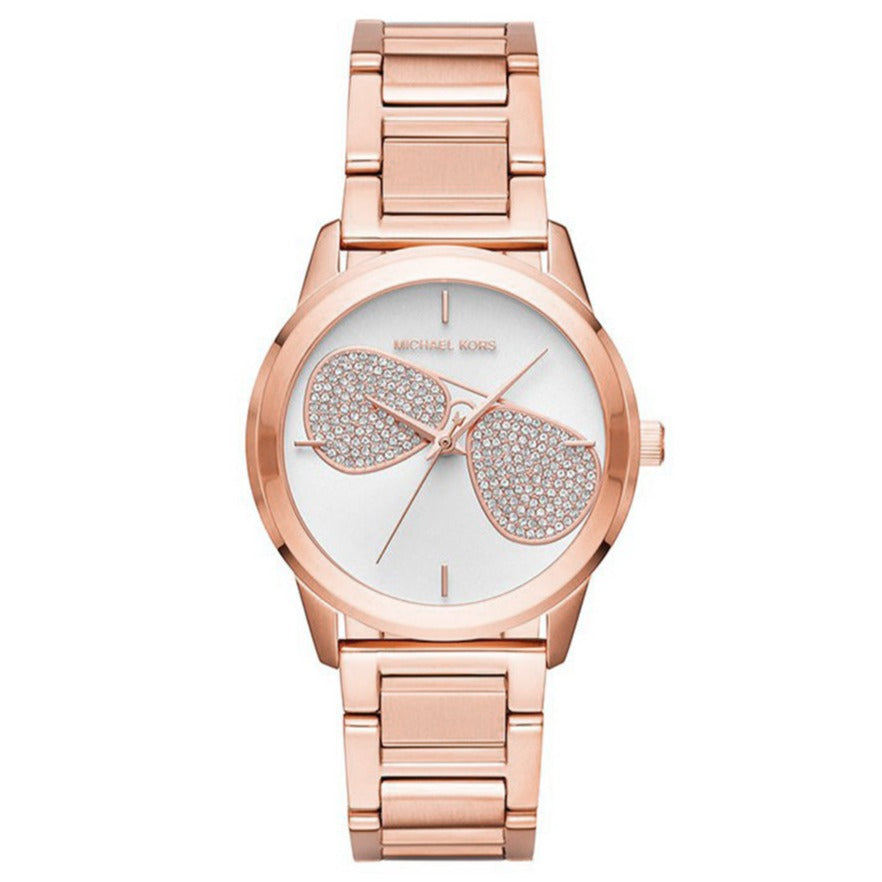 Michael Kors Ladies Watch Hartman 38mm Rose Gold MK3673