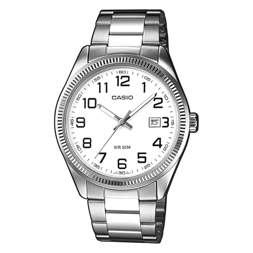 Casio Men's White Watch MTP-1302D-7BVDF