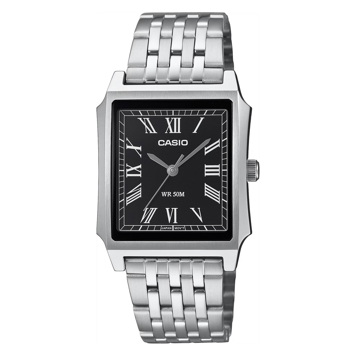 Casio Standard Black Silver Quartz Unisex Watch