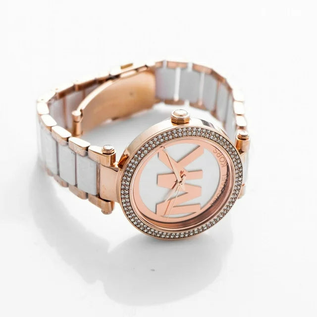 Michael Kors Ladies Watch Parker 39mm Rose Gold MK6365