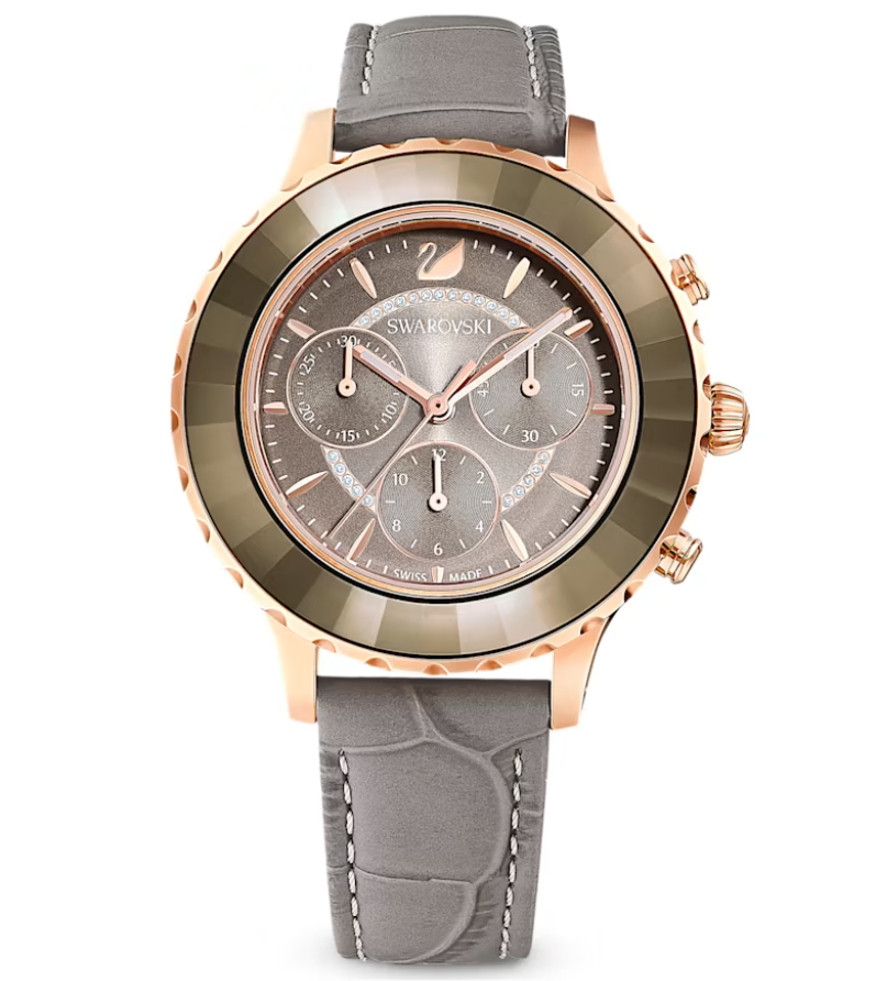 Swarovski Watch Octea Lux Chrono Grey