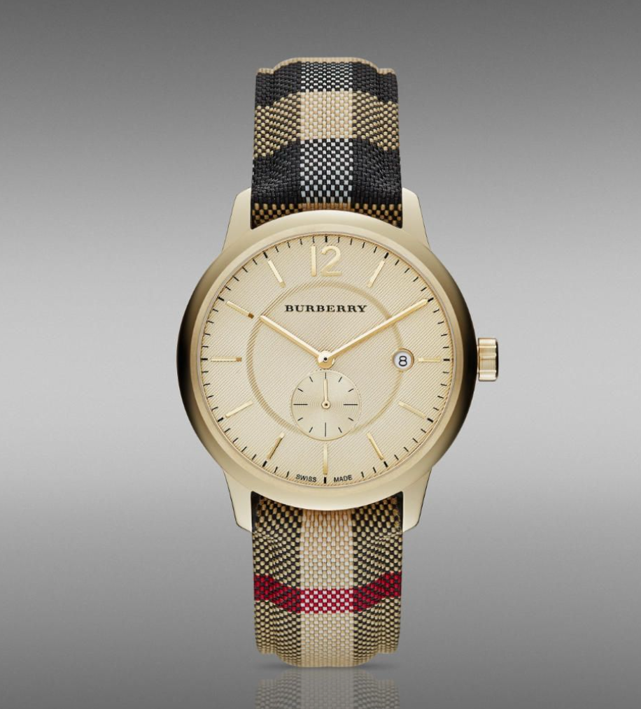 Burberry Men's Watch The Classic Horseferry Gold 40mm BU10001