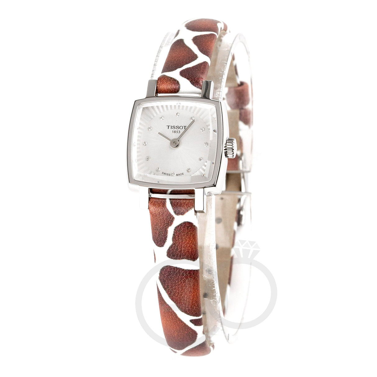 Tissot Lovely Summer Ladies Silver Brown Watch