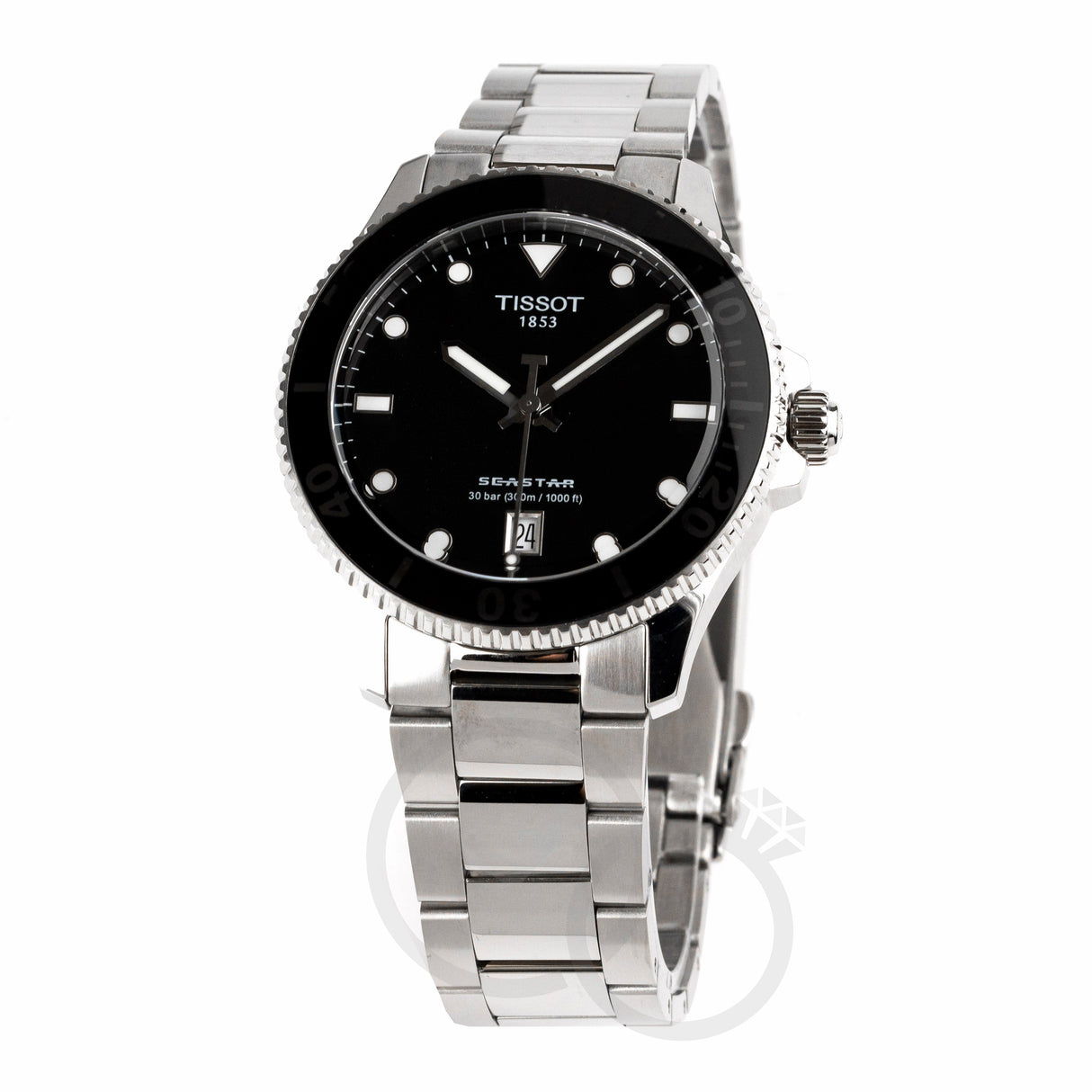 Tissot Seastar 1000 40mm Unisex Black Watch