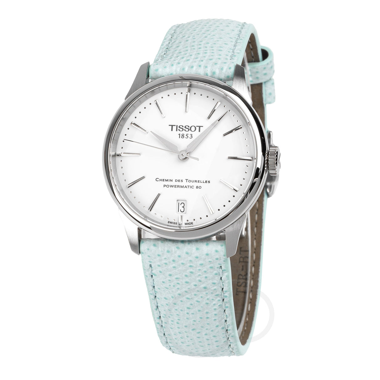 Tissot Chemin des Tourelles Powermatic 80 34mm Blue Ladies' Watch