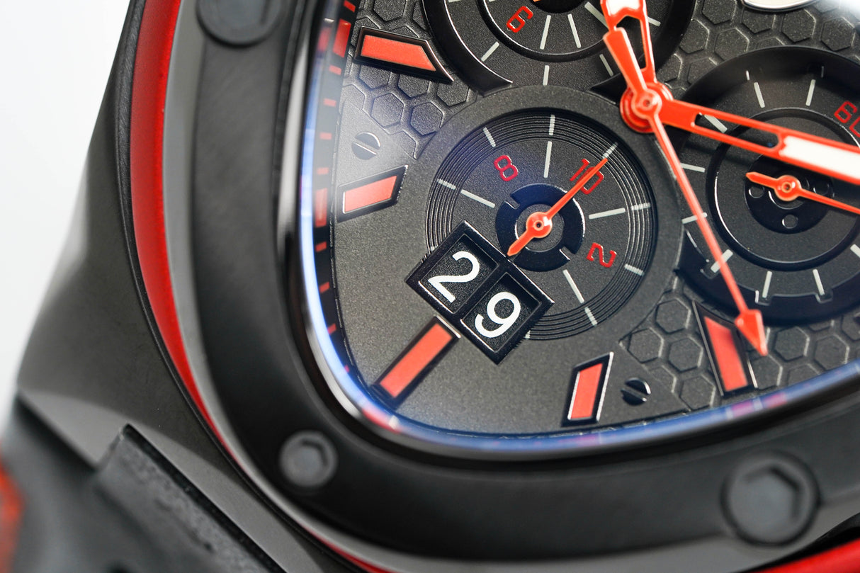 Tonino Lamborghini Spyder X Chronograph Red Black PVD