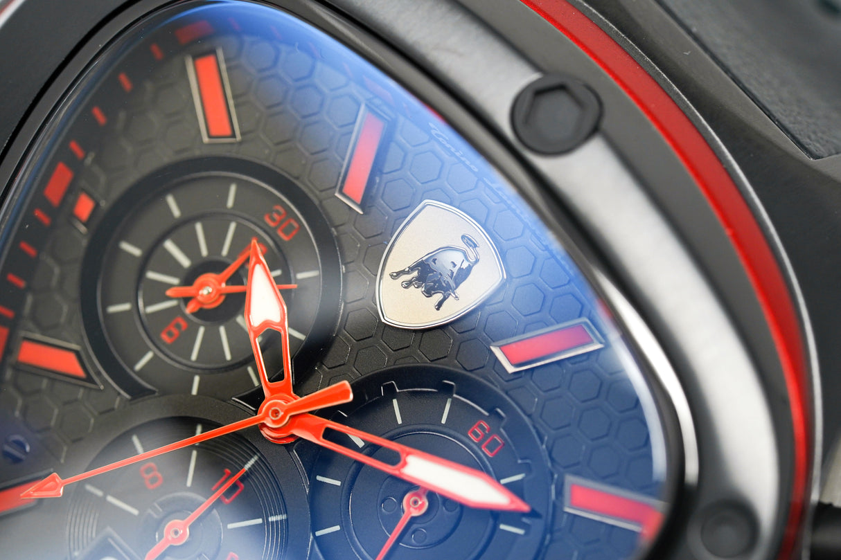 Tonino Lamborghini Spyder X Chronograph Red Black PVD