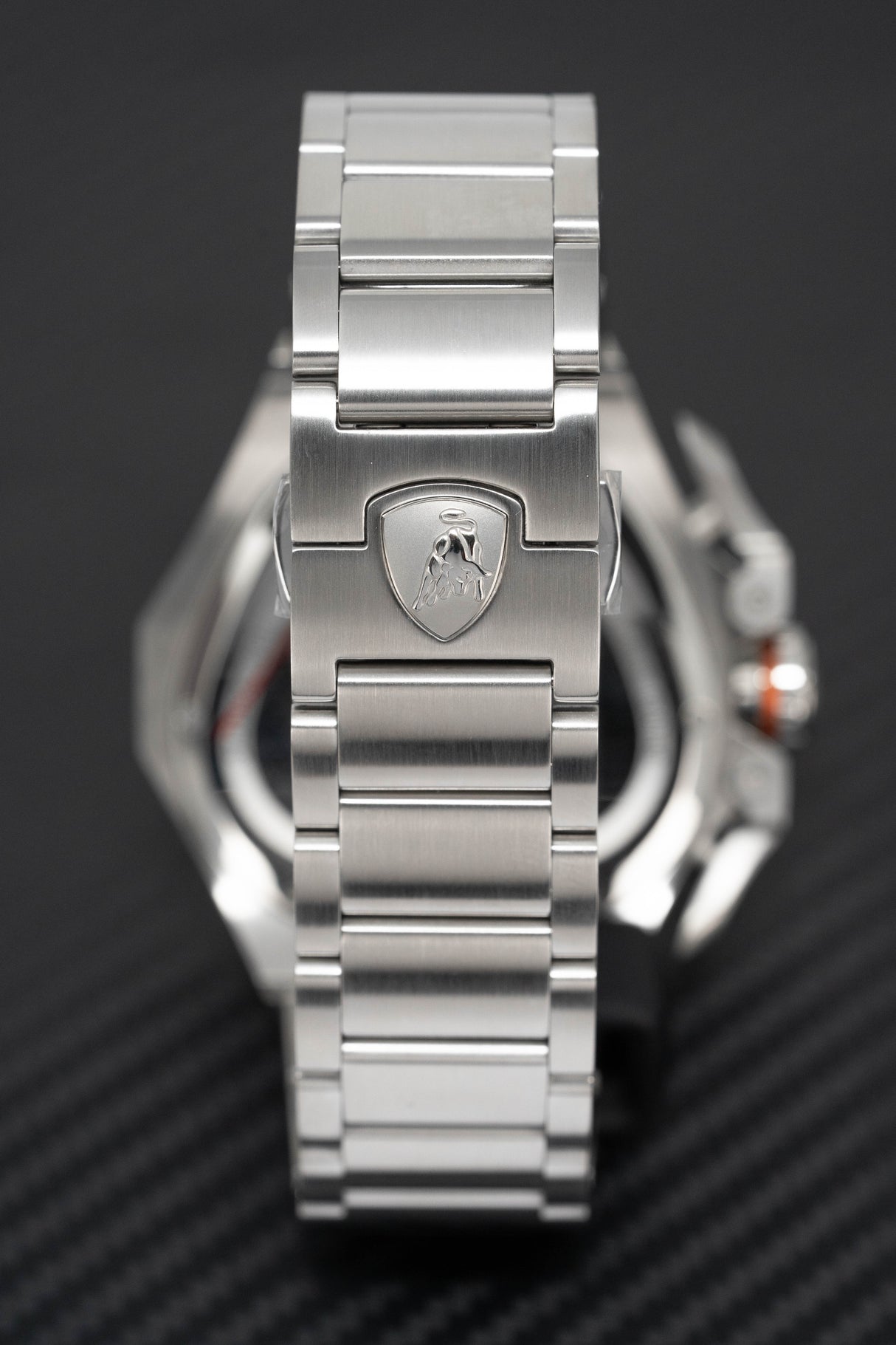 Tonino Lamborghini Spyder X SS Chronograph Date Steel Orange