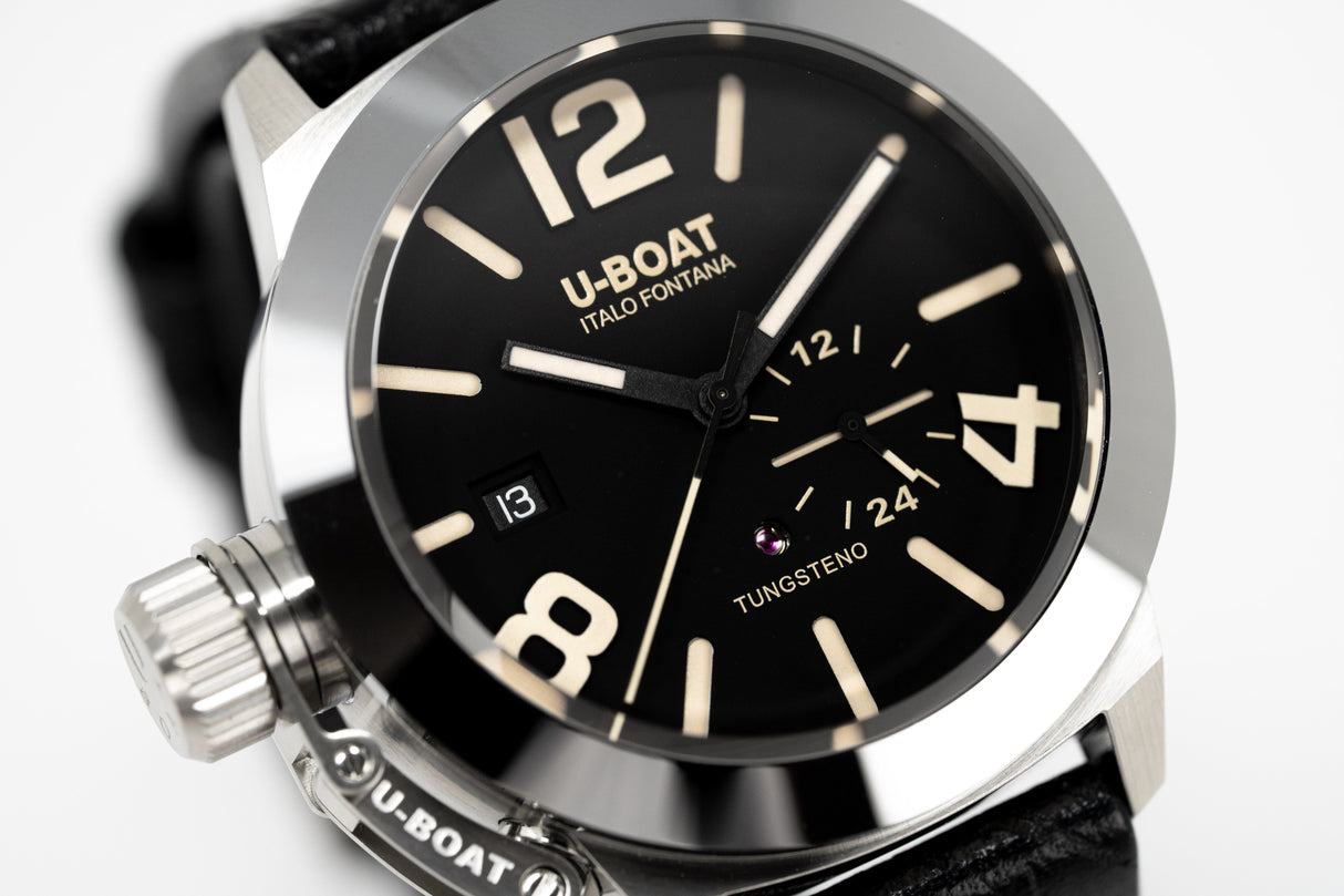 U-Boat Men’s Watch 42mm Classico Tungsten Black
