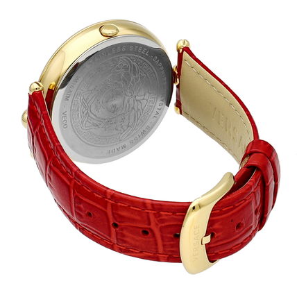 Versace Ladies Watch Palazzo Empire 39mm Red Gold