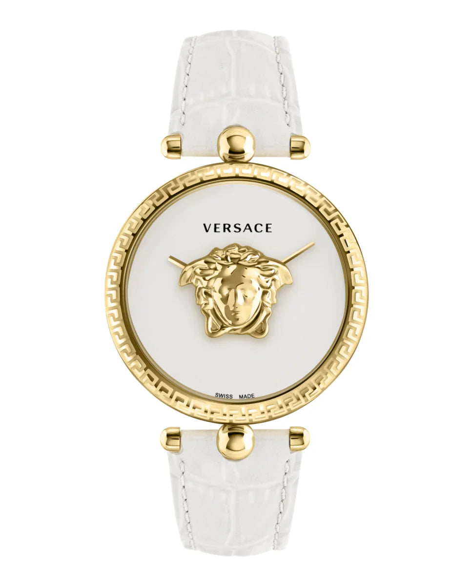 Versace Ladies Watch Palazzo Empire 39mm White Gold