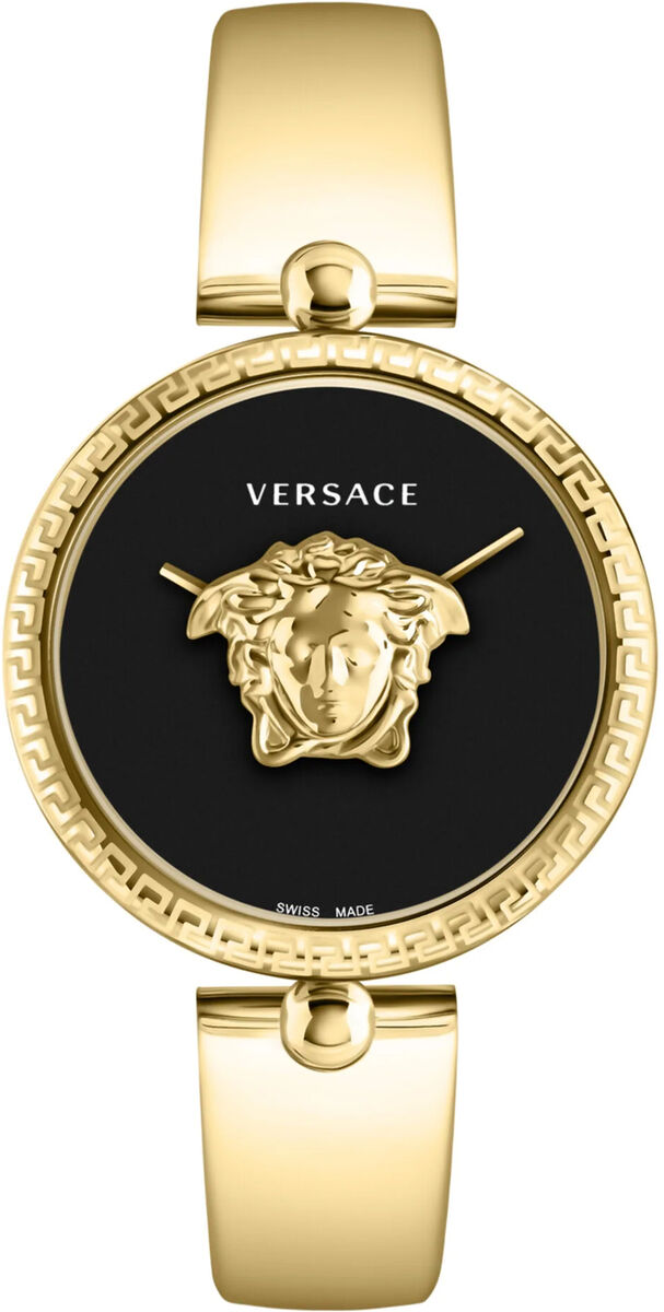 Versace Ladies Watch Palazzo Empire 39mm Black Gold Band