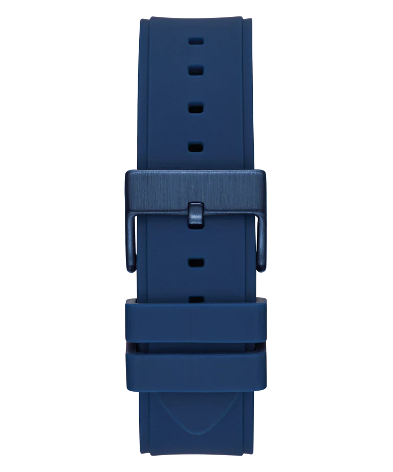 Guess Rigor Men's Blue Rose Gold Watch W0247G3