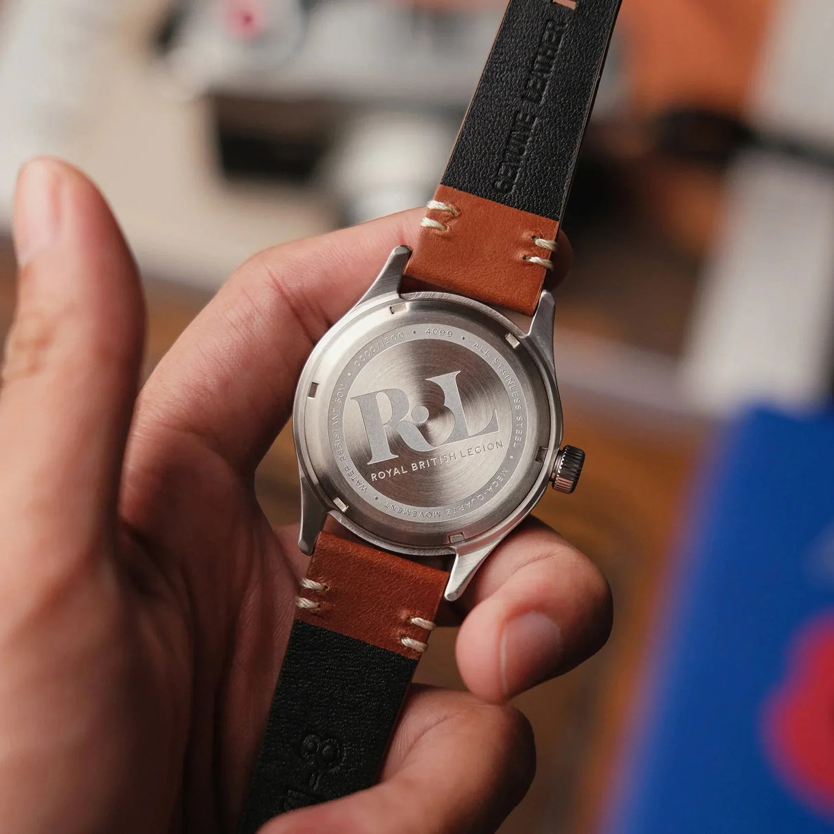 Analogue Watch - AVI-8 Flyboy Royal British Legion Falklands Black Watch AV-4099-RBL01