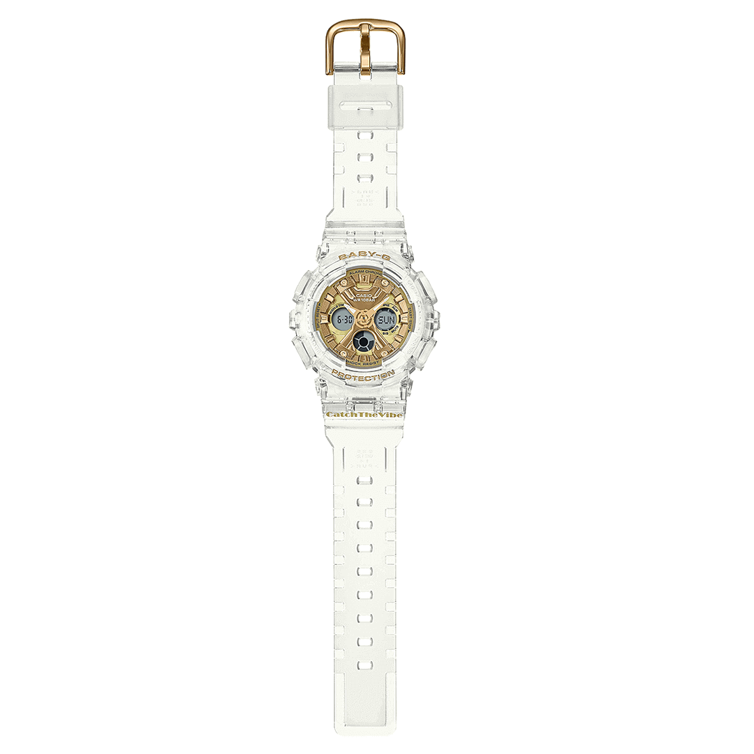 Analogue Watch - Casio Baby-G Ladies Gold Watch BA-130CVG-7AER