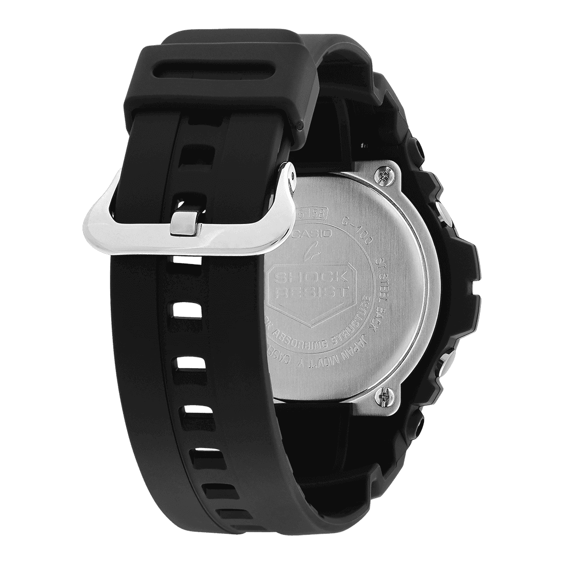 Analogue Watch - Casio G-Shock Men's Black Watch G-100-1BVMES