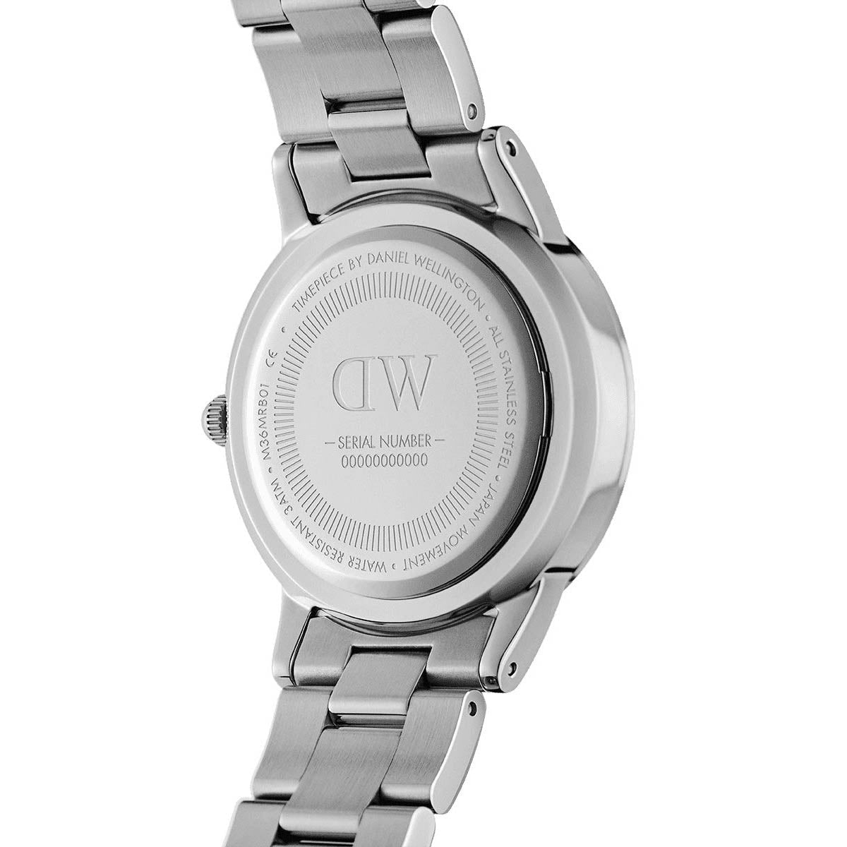 Analogue Watch - Daniel Wellington Iconic Link Ladies Silver Watch DW00100540