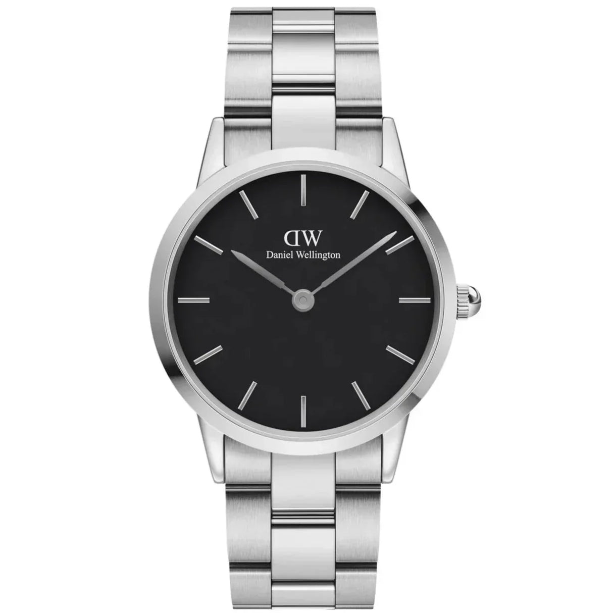 Analogue Watch - Daniel Wellington Iconic Link Ladies Silver Watch DW00600204