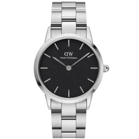 Analogue Watch - Daniel Wellington Iconic Link Ladies Silver Watch DW00600204