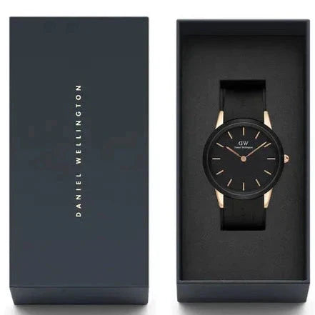Analogue Watch - Daniel Wellington Iconic Motion Men's Black Watch DW00100611