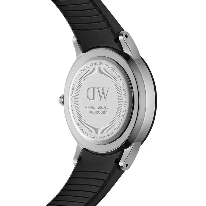Analogue Watch - Daniel Wellington Iconic Motion Men's Black Watch DW00100612