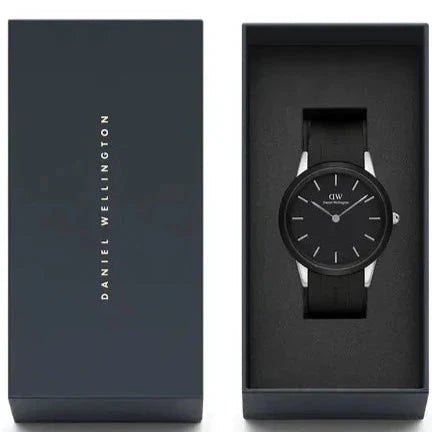 Analogue Watch - Daniel Wellington Iconic Motion Men's Black Watch DW00100612