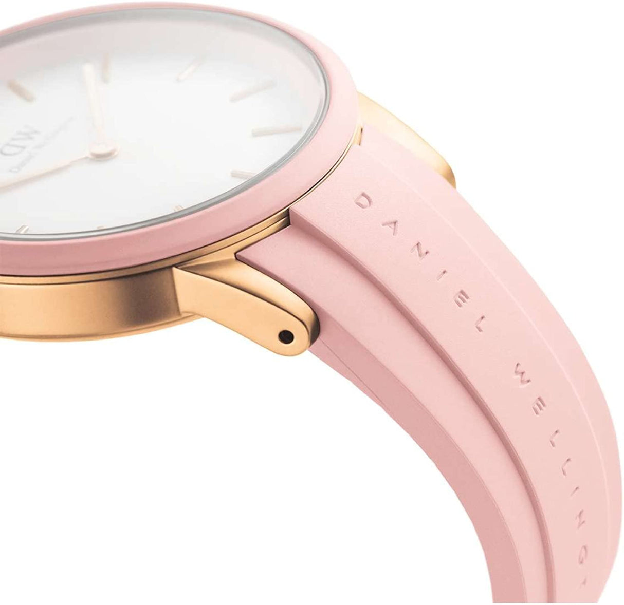 Analogue Watch - Daniel Wellington Iconic Motion Pastel Ladies Pink Watch DW00100533